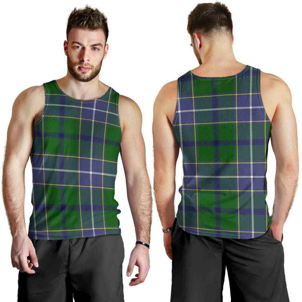 Wishart Hunting Modern Tartan Classic Men Tank Top