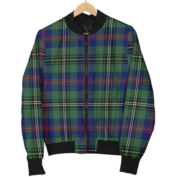 Wood Modern Tartan Classic Bomber Jacket