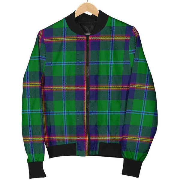 Young Modern Tartan Classic Bomber Jacket